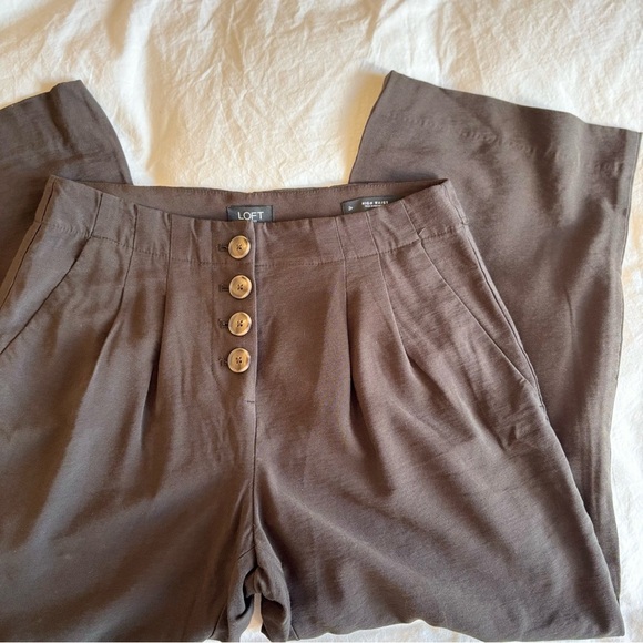 Dark brown Loft Trousers size 2p - Picture 2 of 8